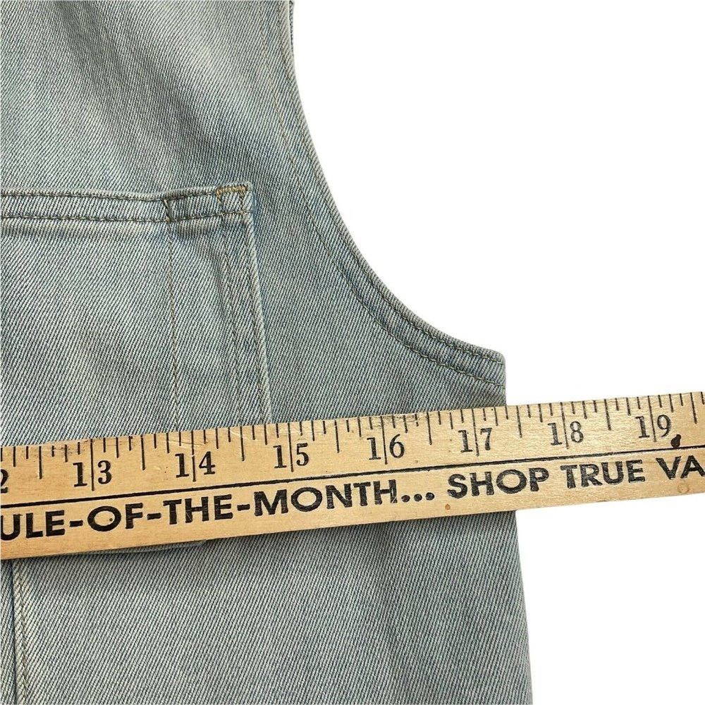 Current Elliot Jumpsuit Womens Sz 3 The Zenith Denim Wide Leg Lightwash Nwt $368 - Picture 7 of 12